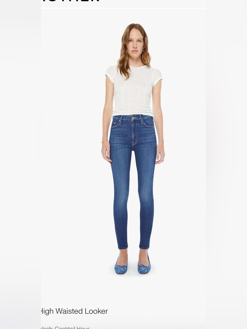 Mother Denim The  High Waisted Looker-EUC!!